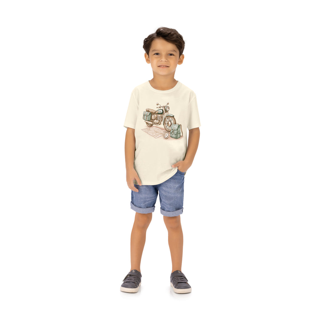 Camiseta Manga Curta Infantil Menino Moto - Milon