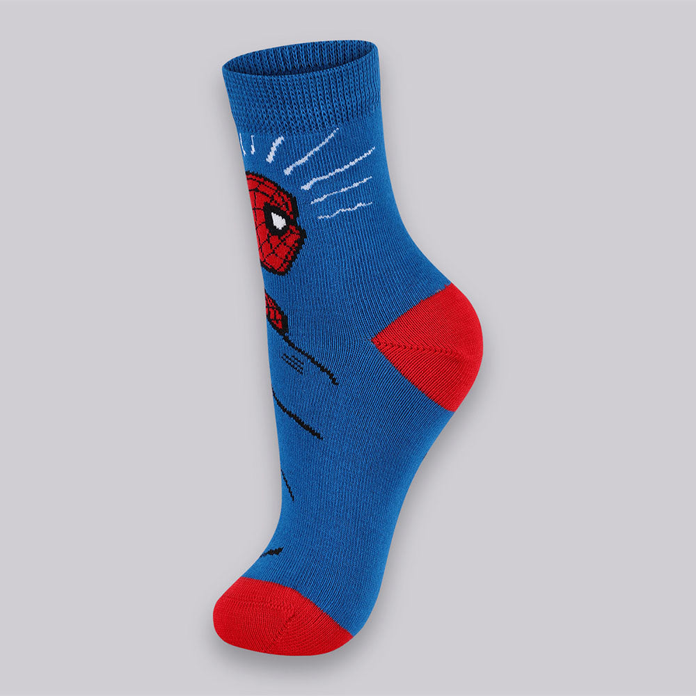 Meia Cano Médio Infantil Menino Marvel Homem-Aranha - Lupo