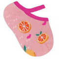 Meia Sapatilha Antiderrapante Bebê Menina Laranjas - Selene