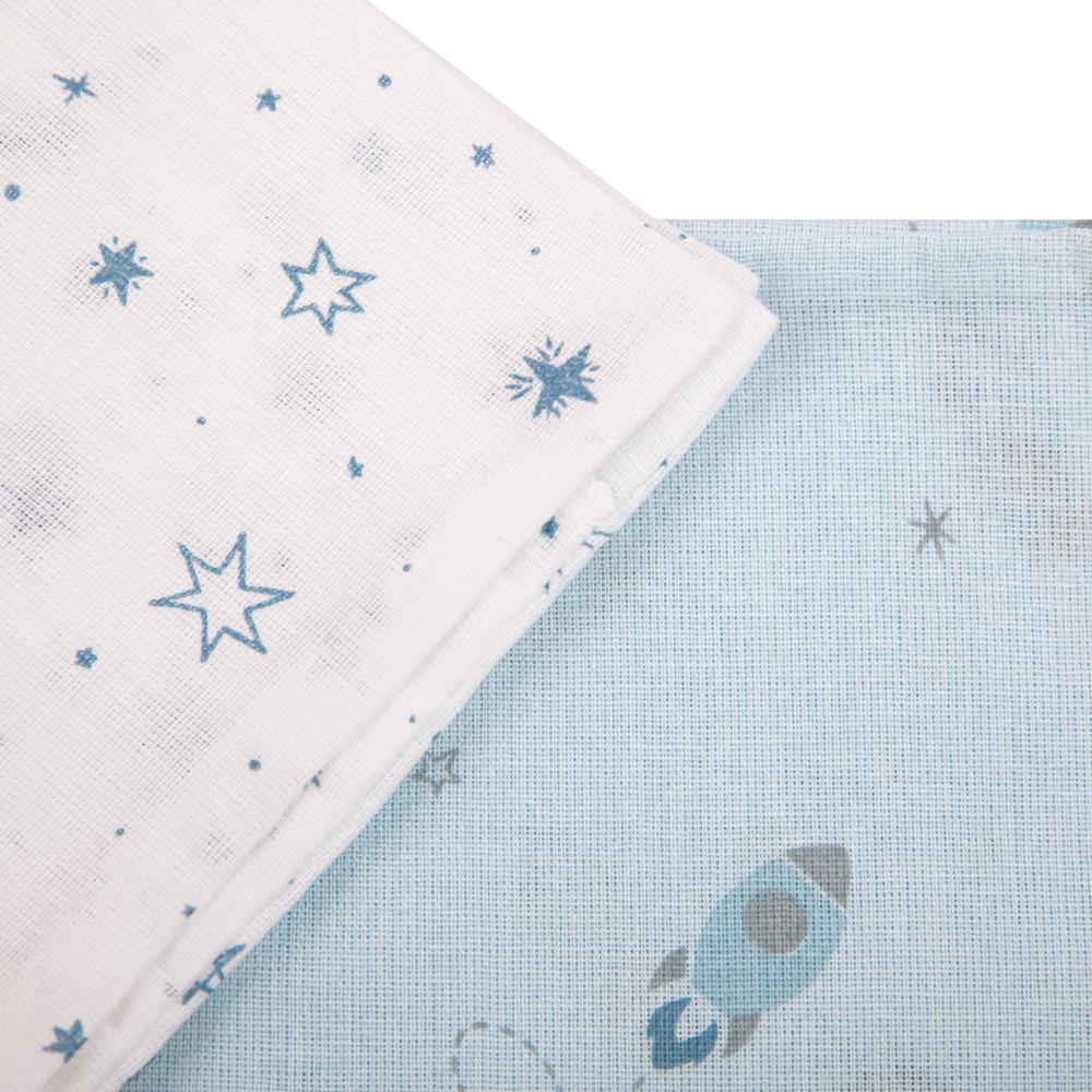 Kit de Fronha Travesseiro C/ Furos 31x22CM Espaço - Papi