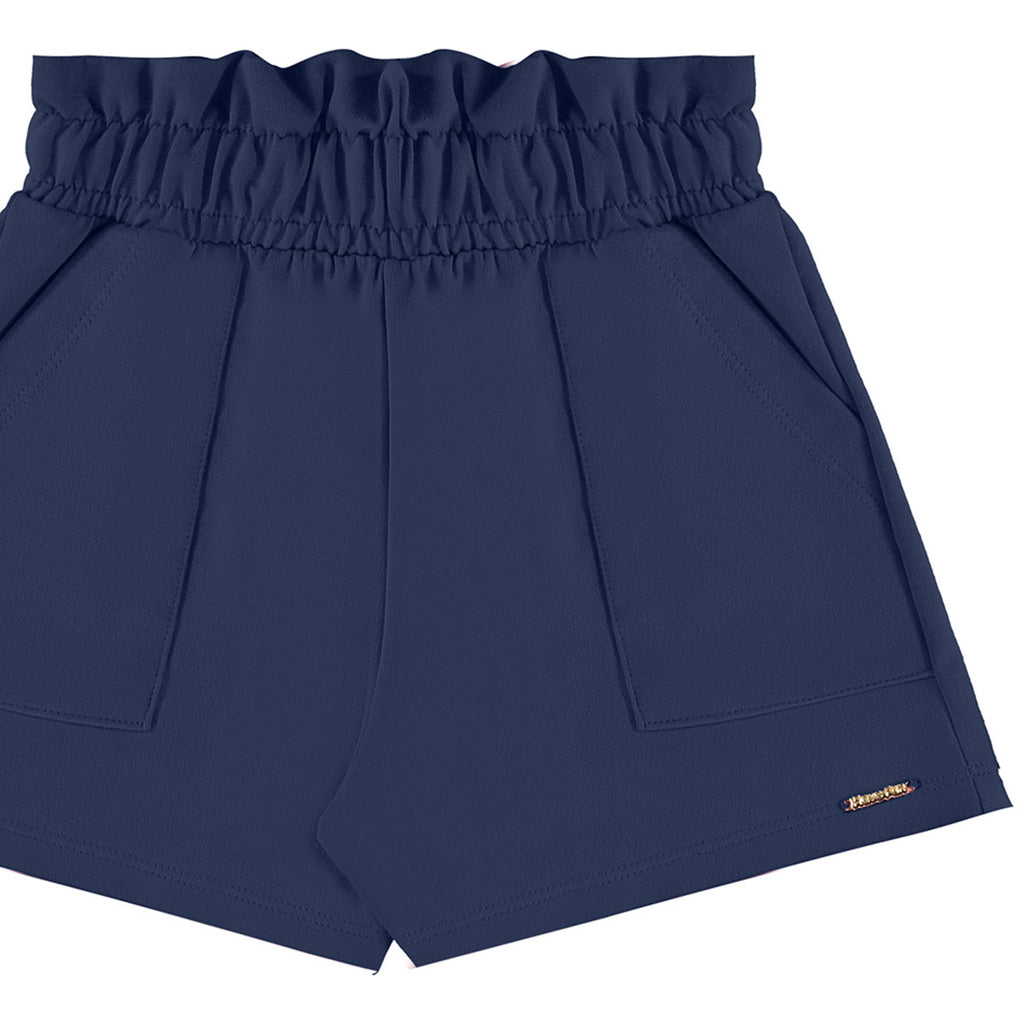 Short Infantil Navy em Molecotton - Have Fun