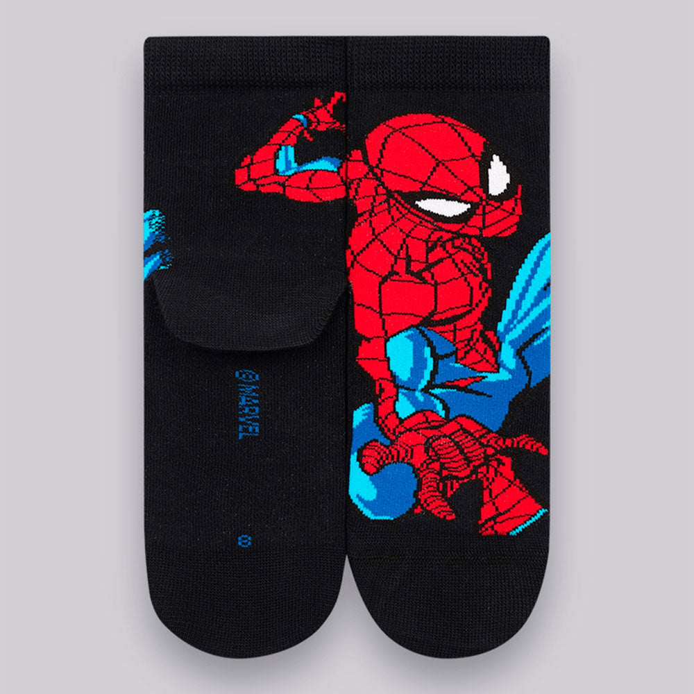 Meia Cano Médio Infantil Menino Marvel Homem-Aranha - Lupo