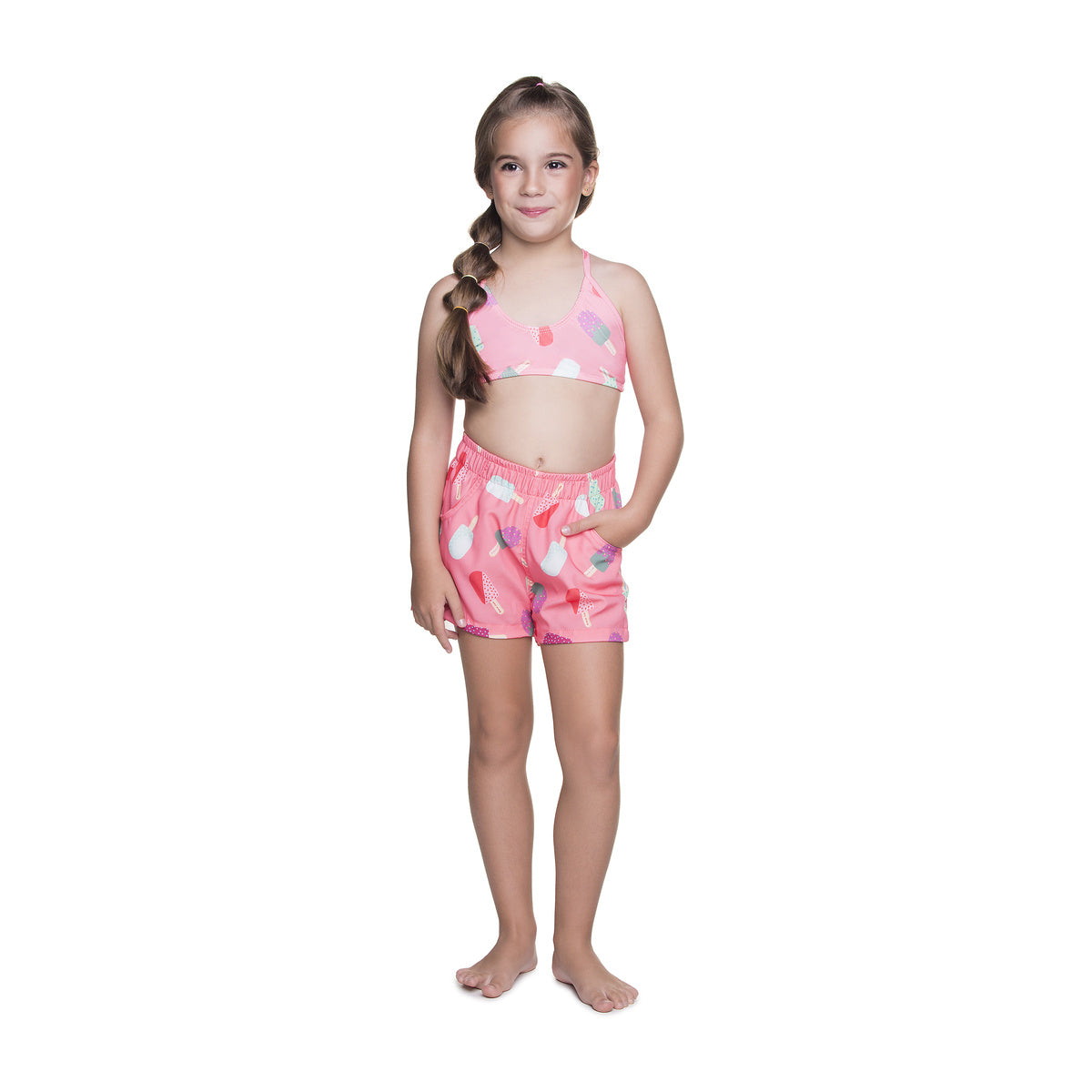 Shorts Infantil Menina Tactel Comfort - Have Fun