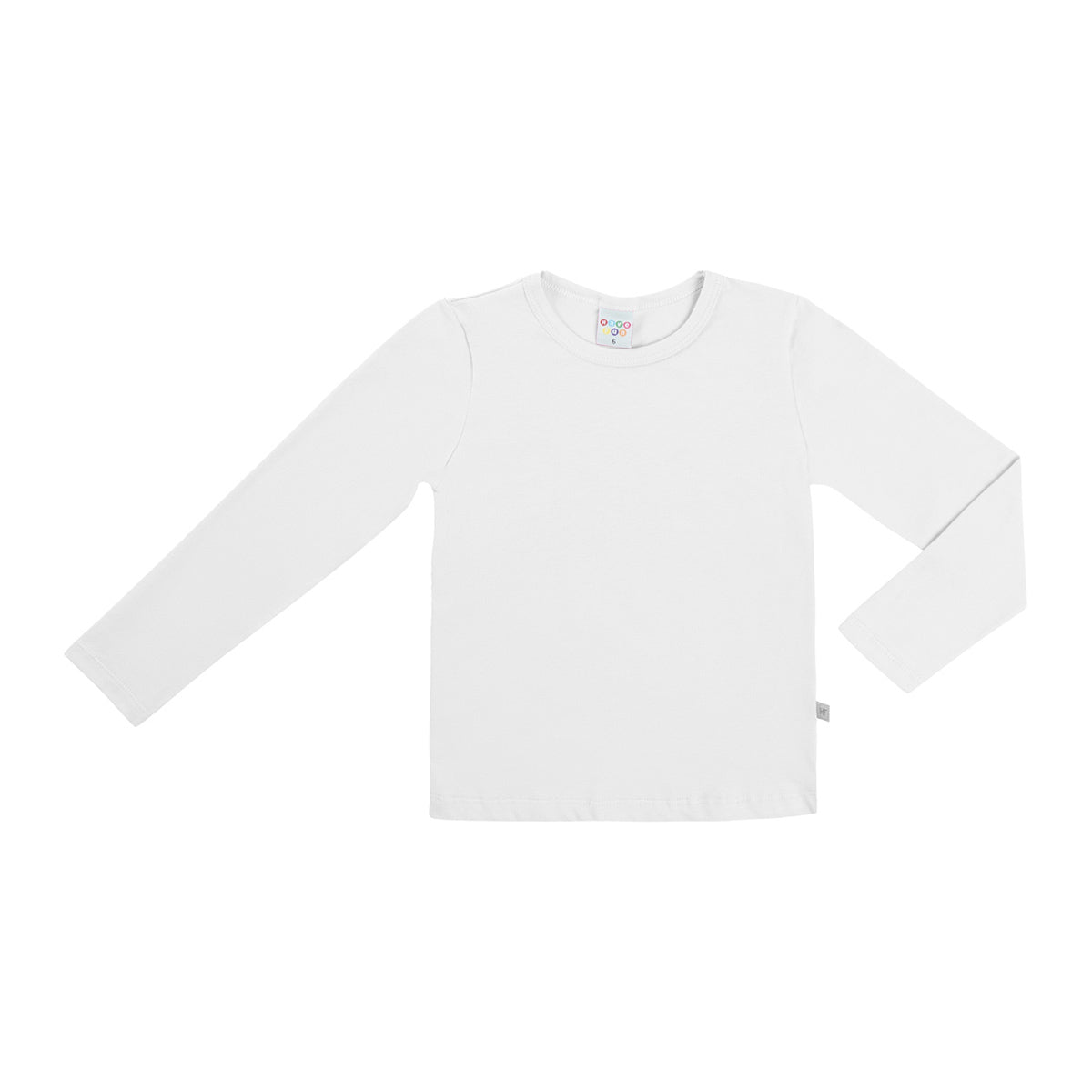 Blusa Básica Manga Longa Feminina em Cotton - Have Fun