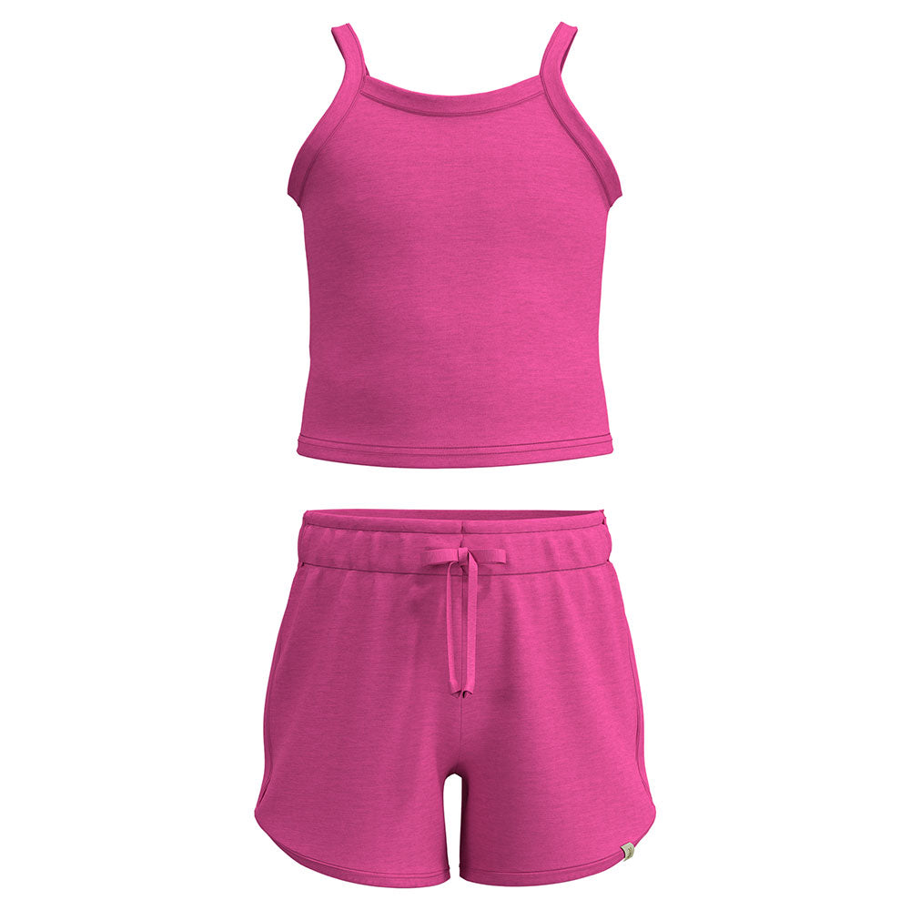 Conjunto Infantil Menina Regata e Short - Alakazoo