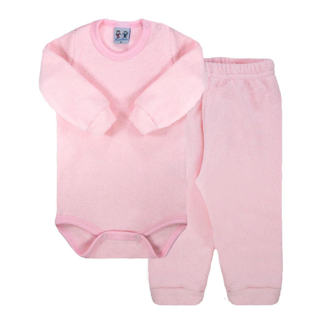 Conjunto Body e Calça em Soft Glacê - Rosebud