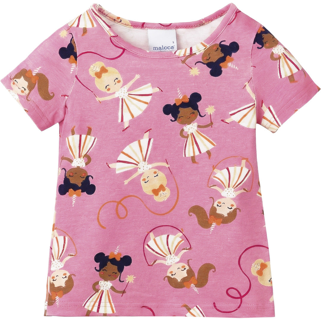 Blusa Infantil Menina Estampada Em Algodão - Malwee Kids