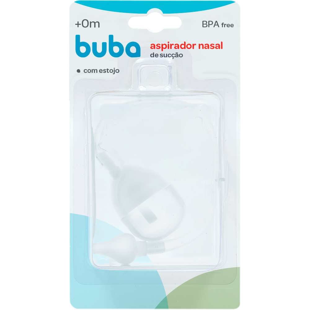 Aspirador Nasal de Sucção Com Estojo Bebê - Buba