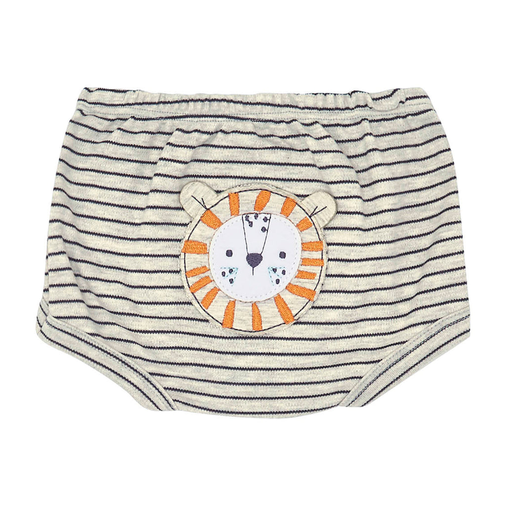 Short Cobre Fralda Menino em Suedine Tigre - Kiko Baby