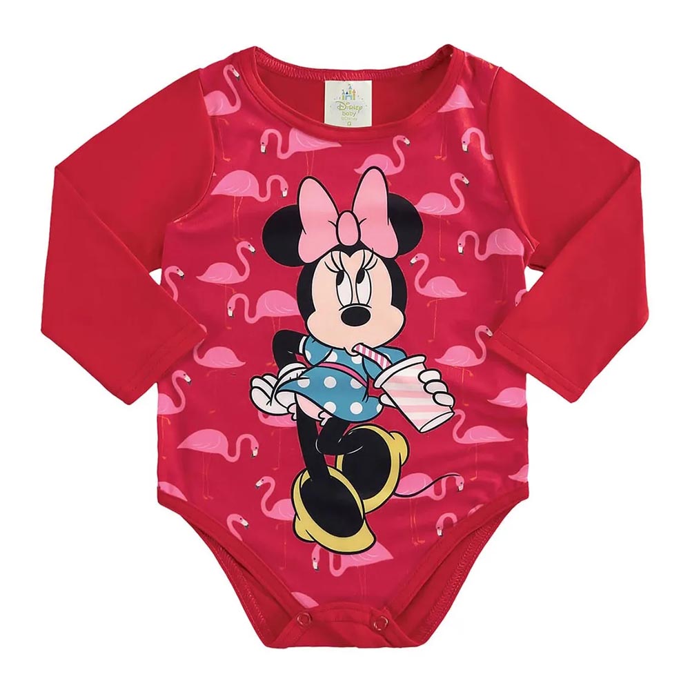 Body Praia e Piscina Com Proteção UV 50+ Minnie  - Marlan