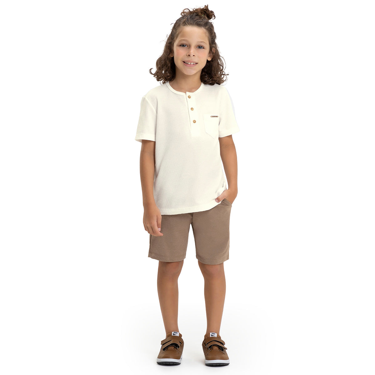 Camisa Infantil Masculina Favo - Have Fun