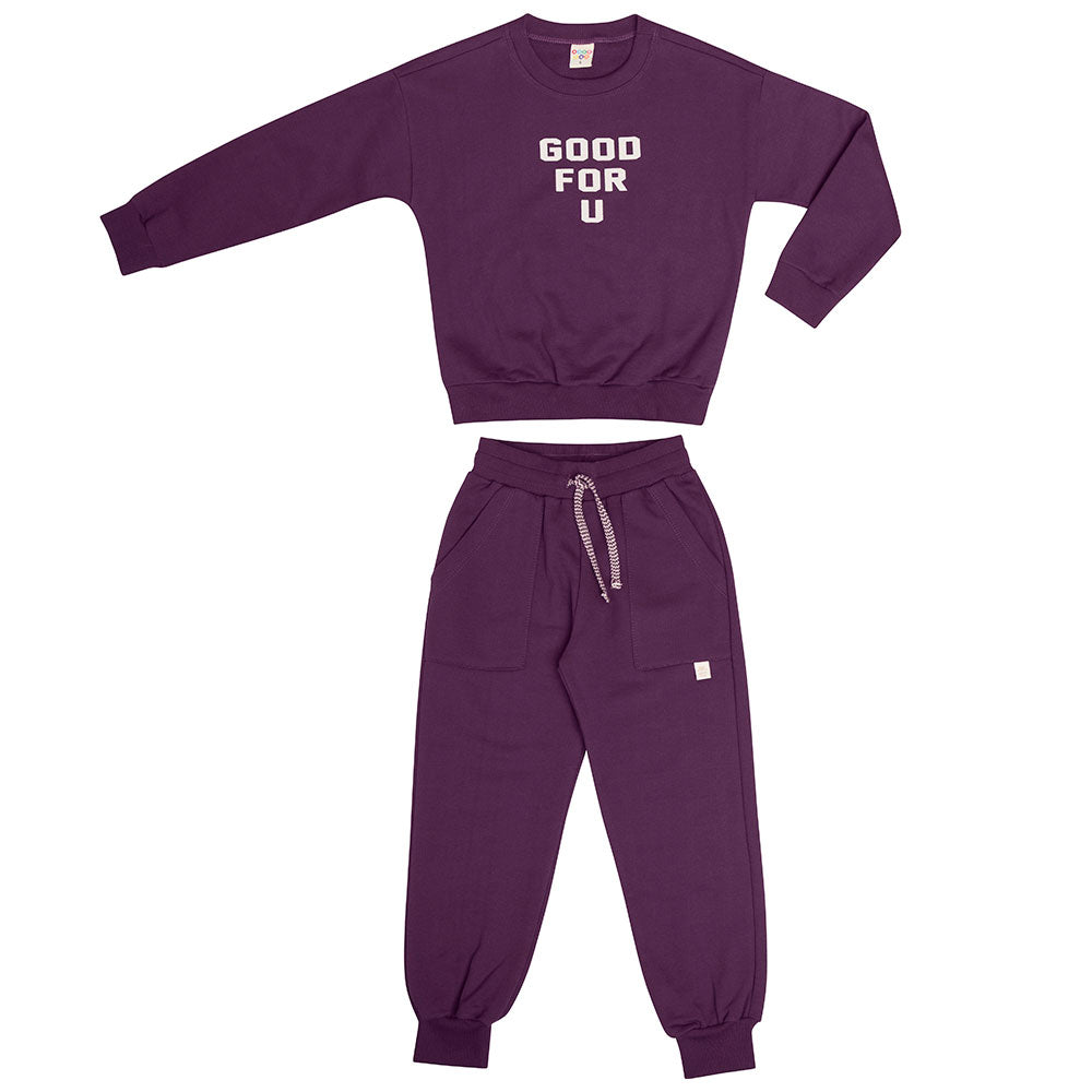 Conjunto Infantil Menina Moletom Peluciado - Have Fun
