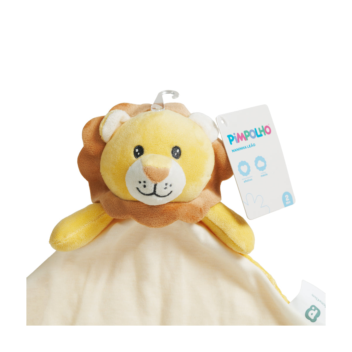 Naninha Bebê Com Textura Amarelo Leão - Pimpolho