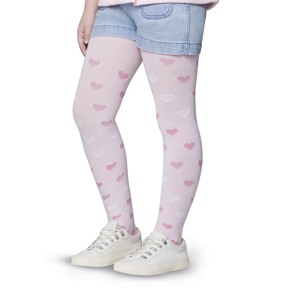 Meia-Calça Fio 80 Infantil Menina Algodão Estampada - Selene