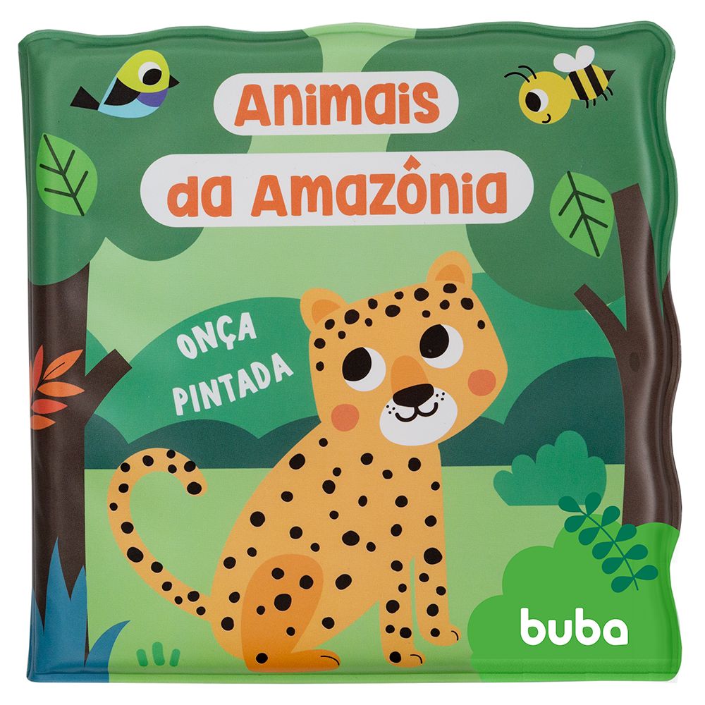 Livro de Banho Bebê Animais da Amazônia - Buba