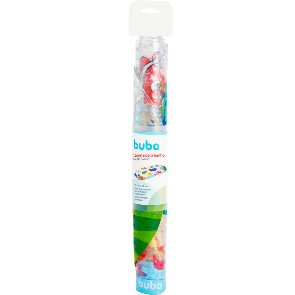 Tapete Antiderrapante Para Banho Fundo do Mar - Buba
