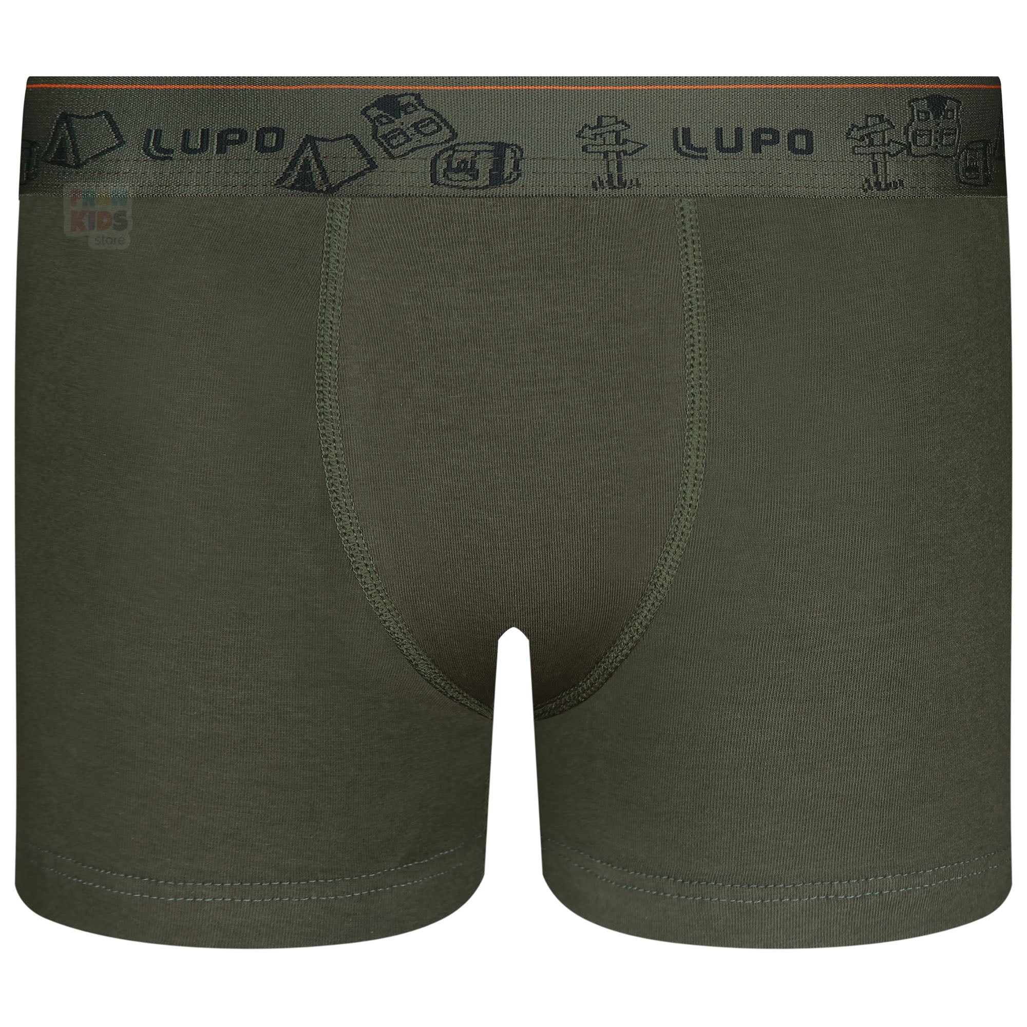 Cueca Infantil Boxer Algodão Com Elastano - Lupo