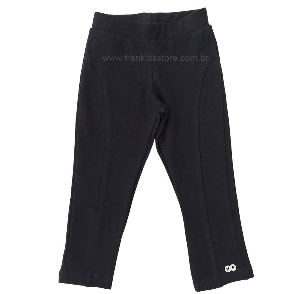 Legging Montaria Infantil em Molecotton Preta - Have Fun