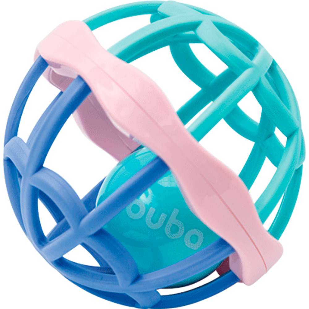 Chocalho Baby Ball Cute Colors (3+ Meses) - Buba