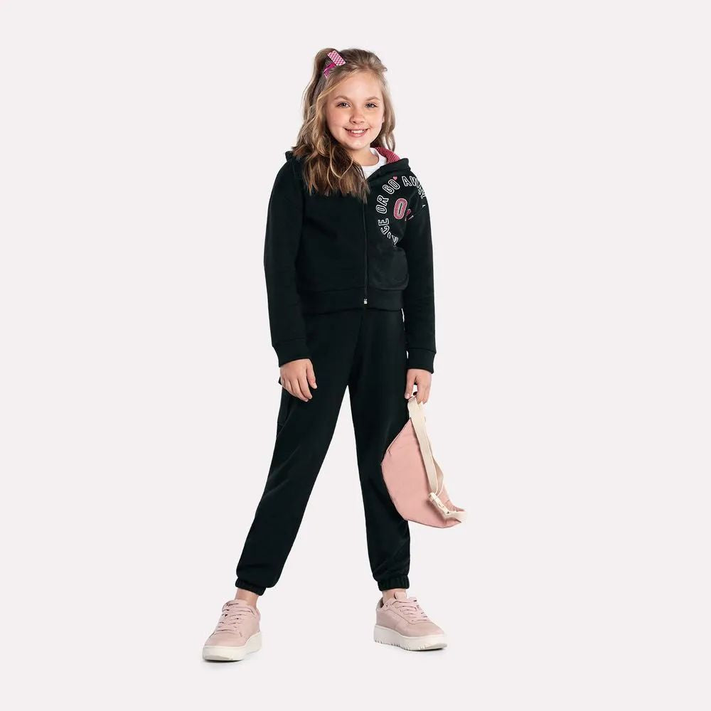 Conjunto Infantil Menina Moletom Peluciado - Kyly