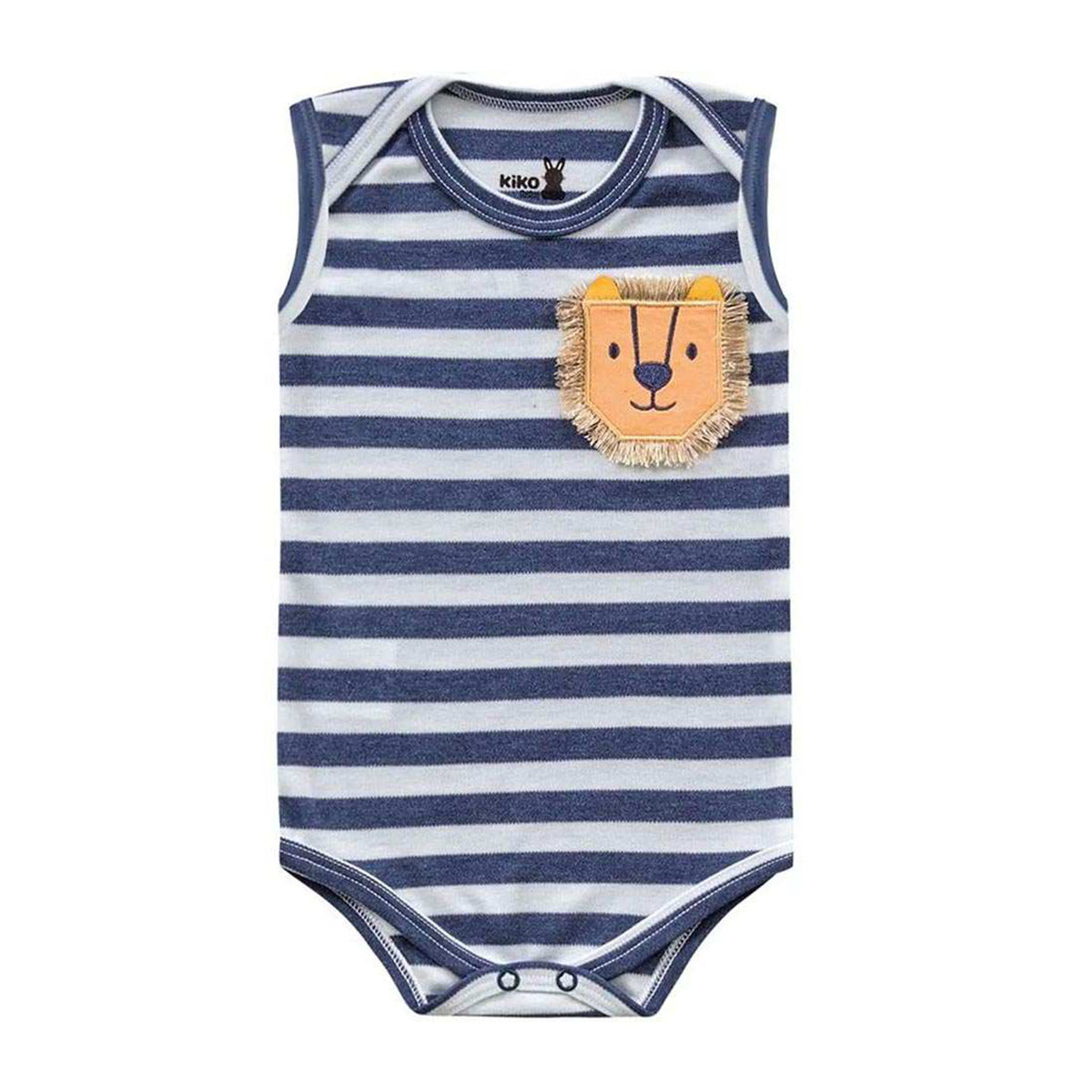 Body Regata Bebê Menino Leão - Kiko Baby