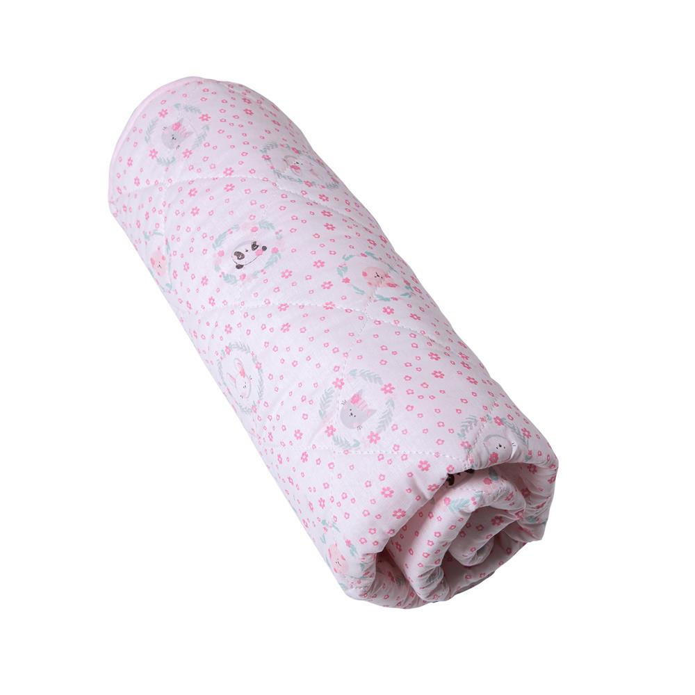 Edredom Dupla Face P/ Berço 1,30Mx85CM Amiguinhas - Karinho