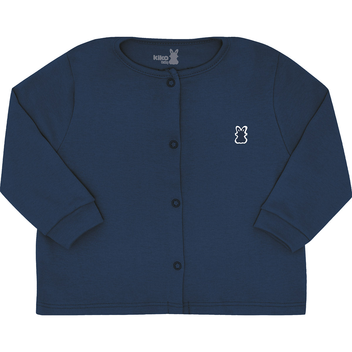 Casaco Bebê Timeless Liso Em Suedine - Kiko Baby