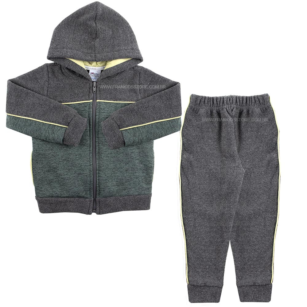 Conjunto Jaqueta e Calça em Soft Glacê Colors - Rosebud