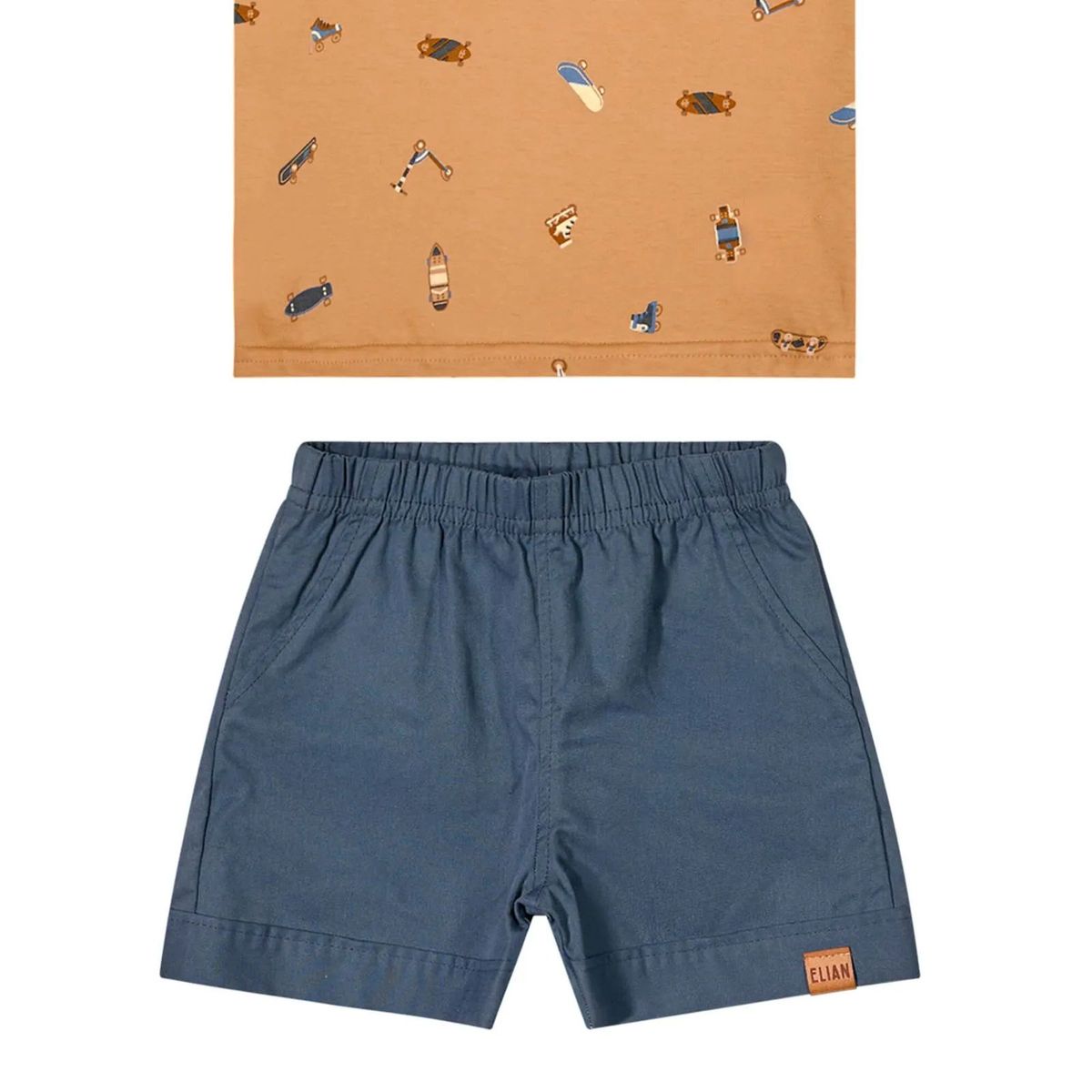 Conjunto Bebê Menino Com Camisa Polo - Elian