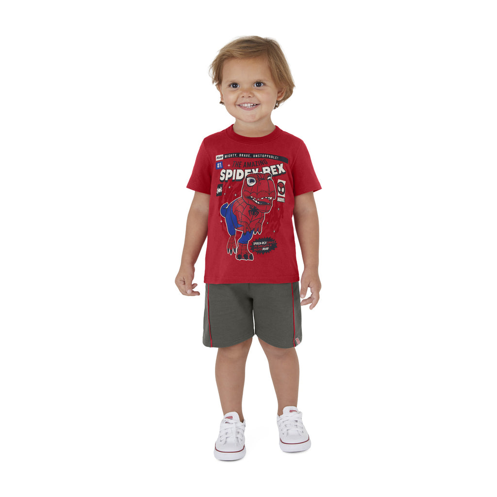 Conjunto Infantil Menino Homem Aranha Spidey-Rex - Malwee Kids