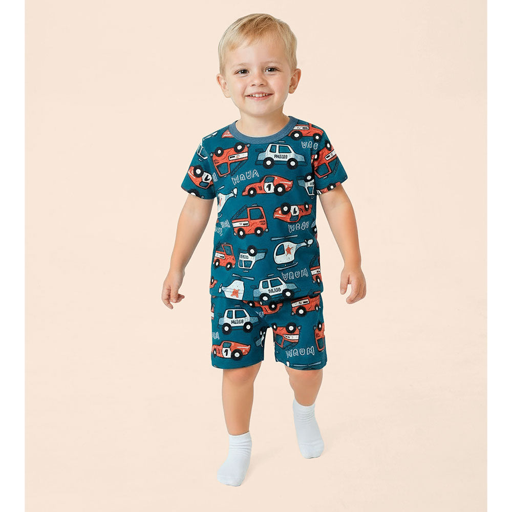 Pijama Infantil Menino Brilha No Escuro Carros  - Malwee Kids