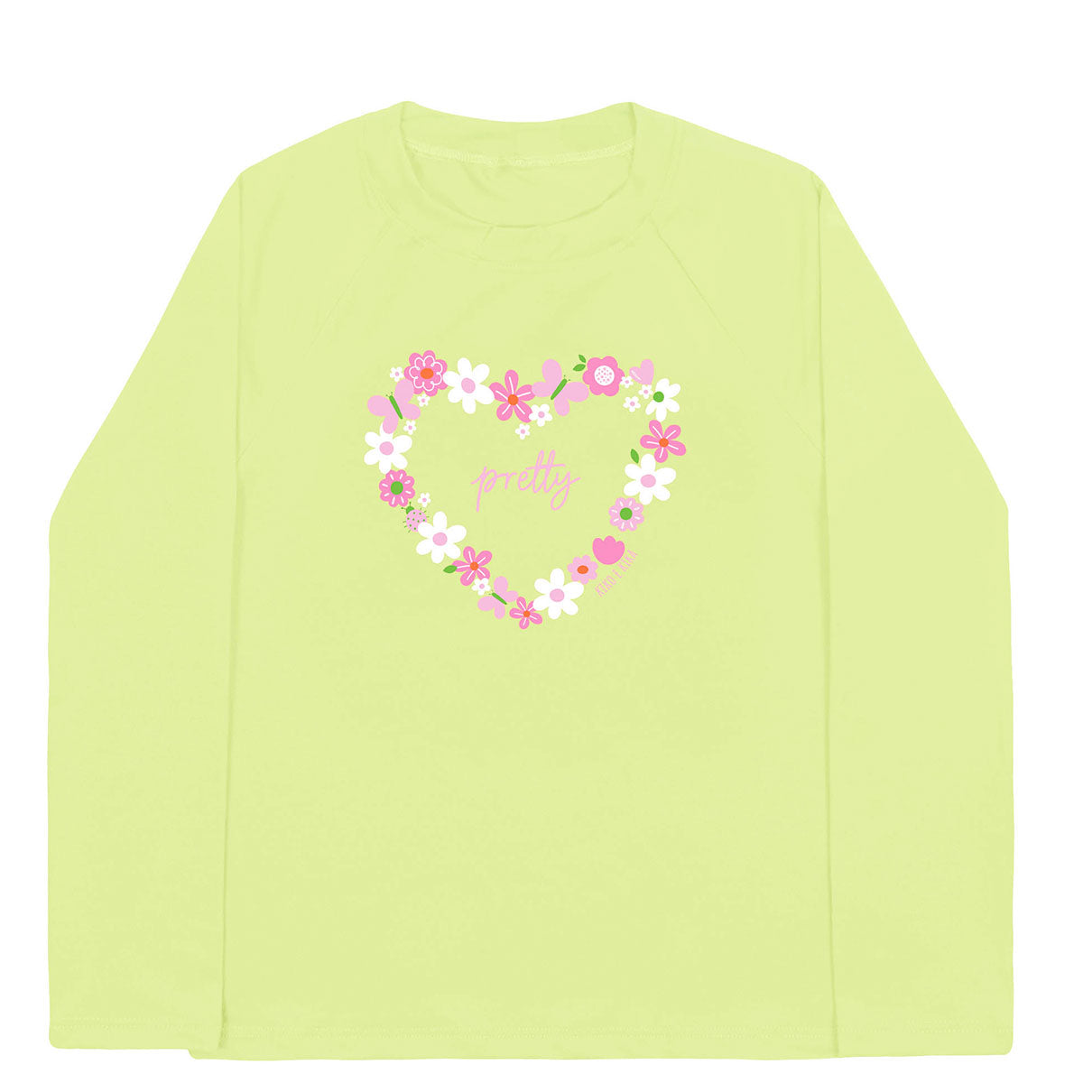 Conjunto Infantil Menina Proteção UV50+ Flores - Kiko e Kika
