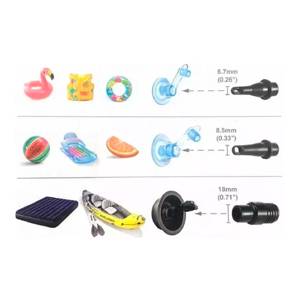 Bomba de Ar Manual Grande Para Piscina Inflável - Intex