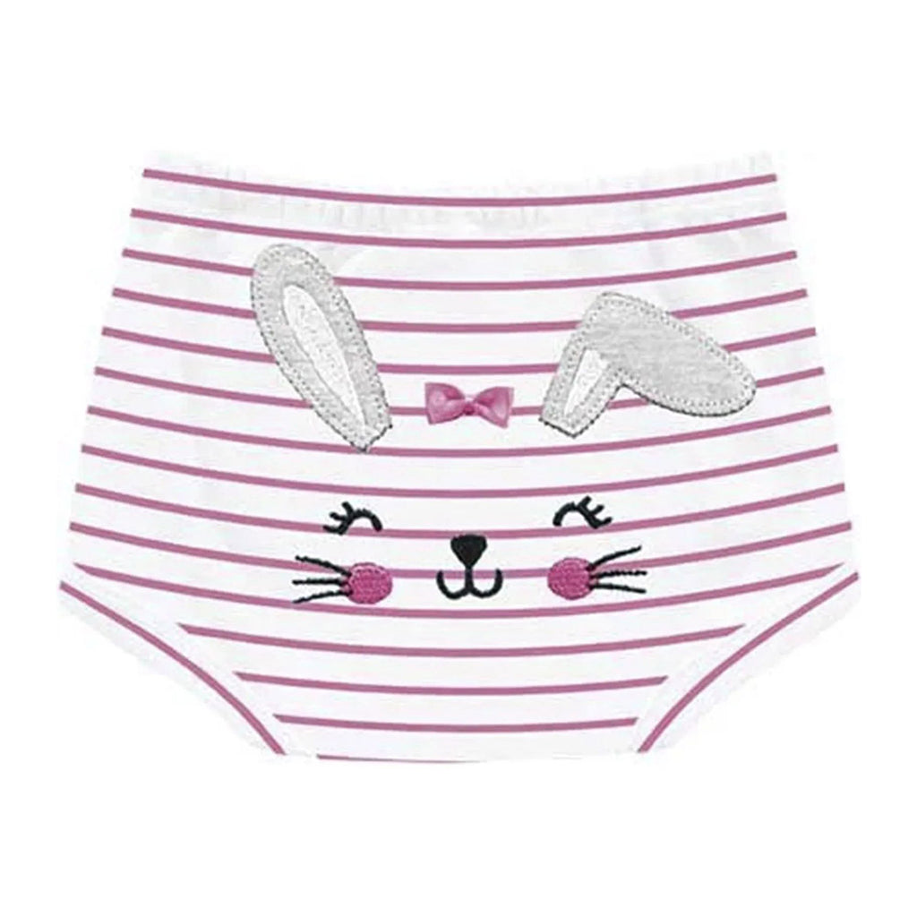 Short Cobre Fralda Suedine Listrado Coelhinha - Kiko Baby