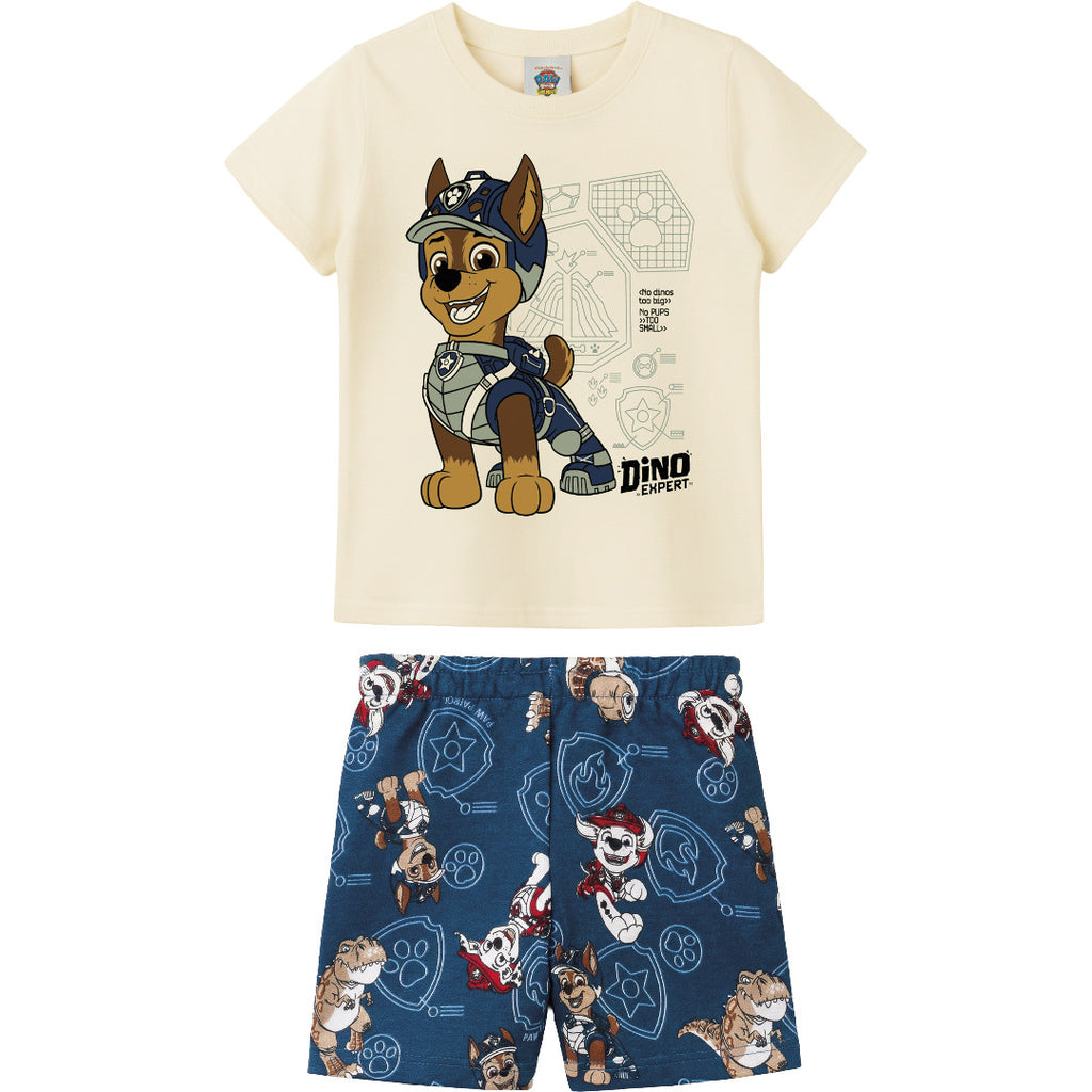 Conjunto Infantil Menino Patrulha Canina Chase - Malwee Kids