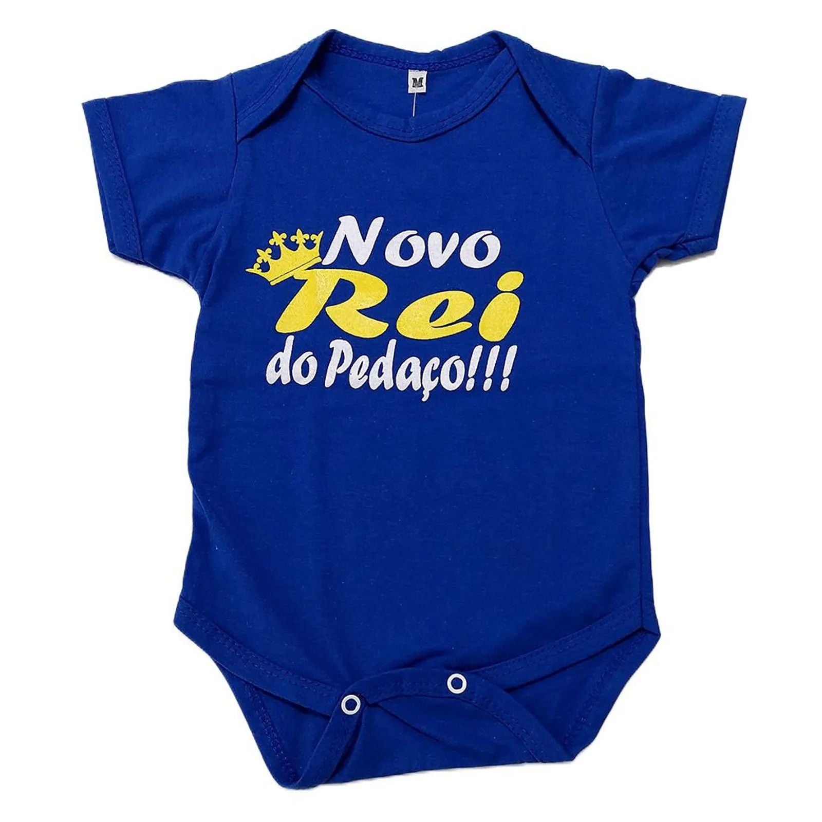 Body Manga Curta Novo Rei do Pedaço