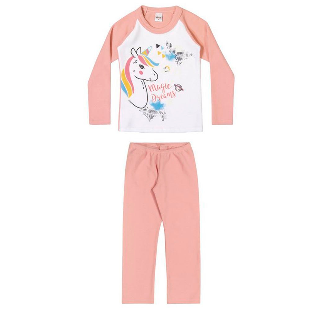 Conjunto Pijama com Blusa e Calça em Microsoft Thermo - Elian
