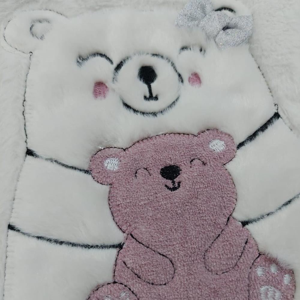 Conjunto Bebê Menina em Soft Glacê Ursinhos - Rosebud