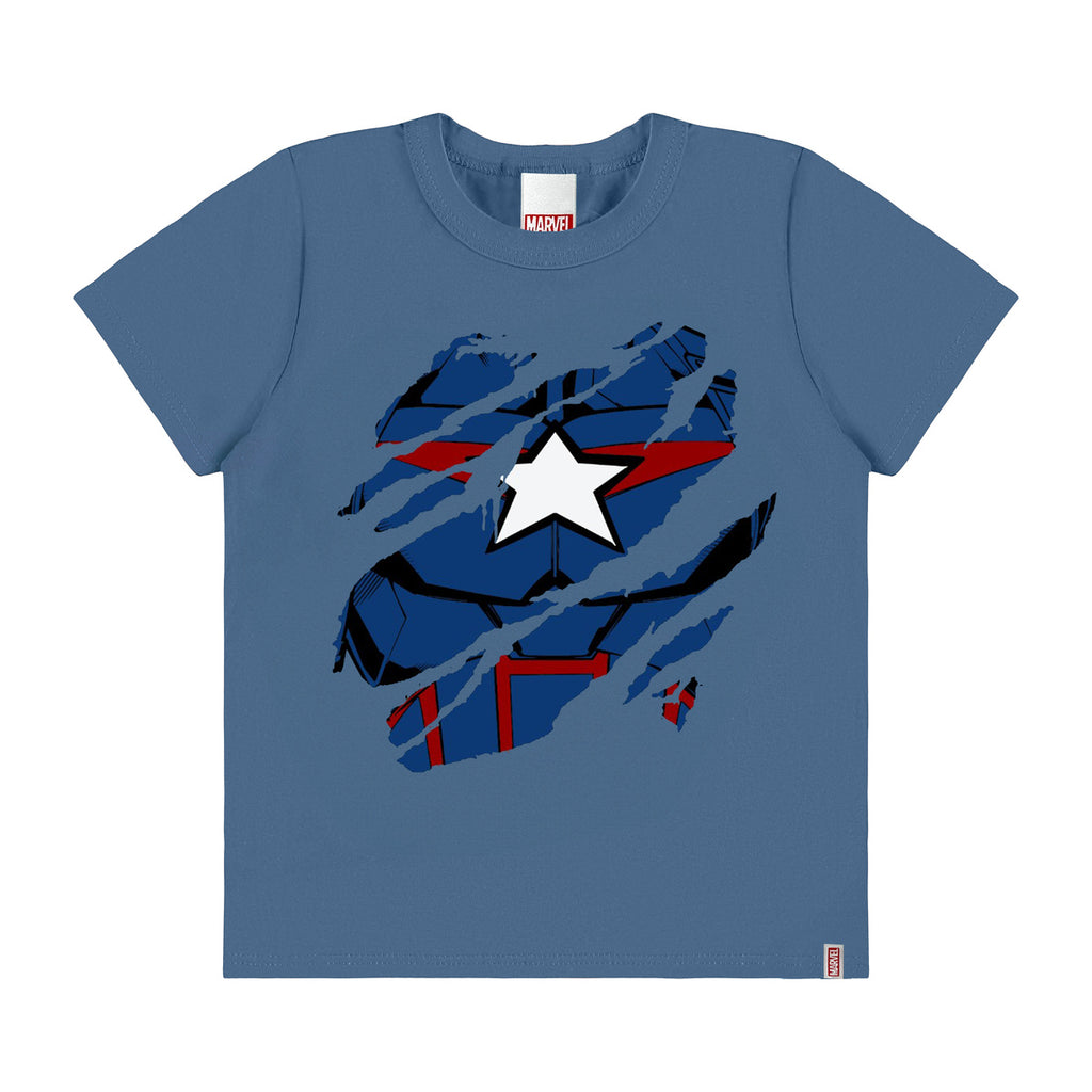 Camiseta Infantil Menino Manga Curta Avengers - Malwee Kids