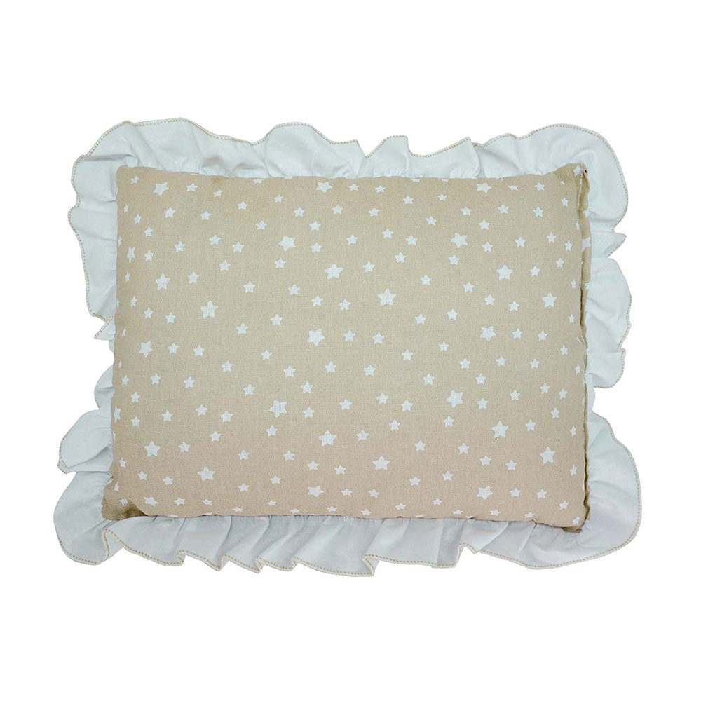 Travesseiro Estampado com Babado Girafa - Bublim
