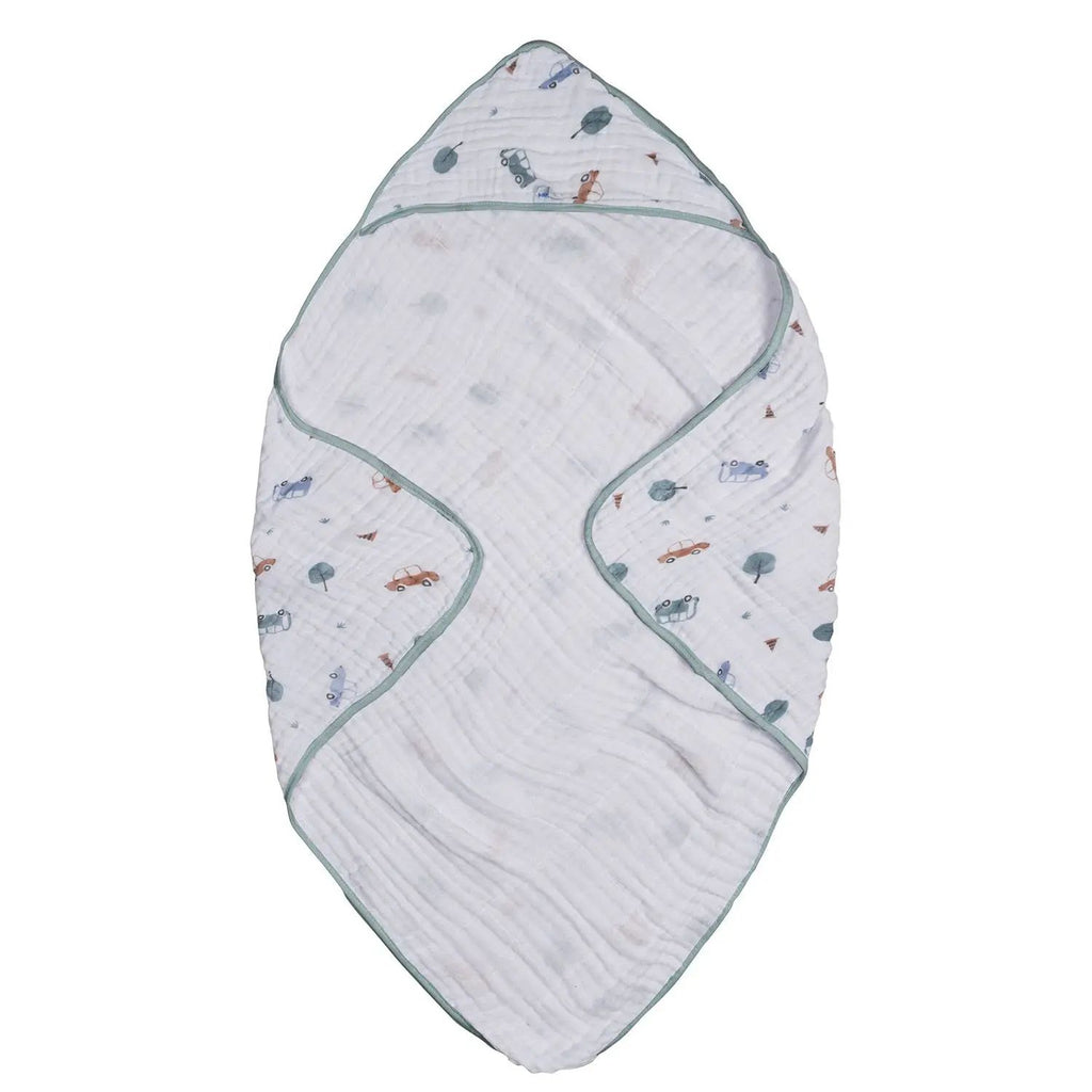 Toalha Soft Camada Dupla 80cmX80cm Carrinhos - Baby Joy