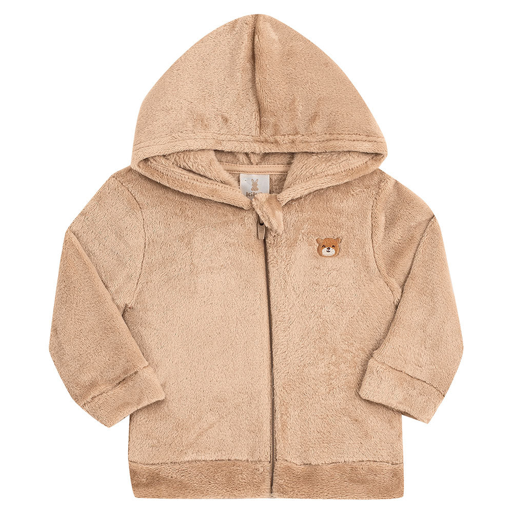 Conjunto Bebê Menino Jaqueta e Calça em Fleece - Kiko Baby