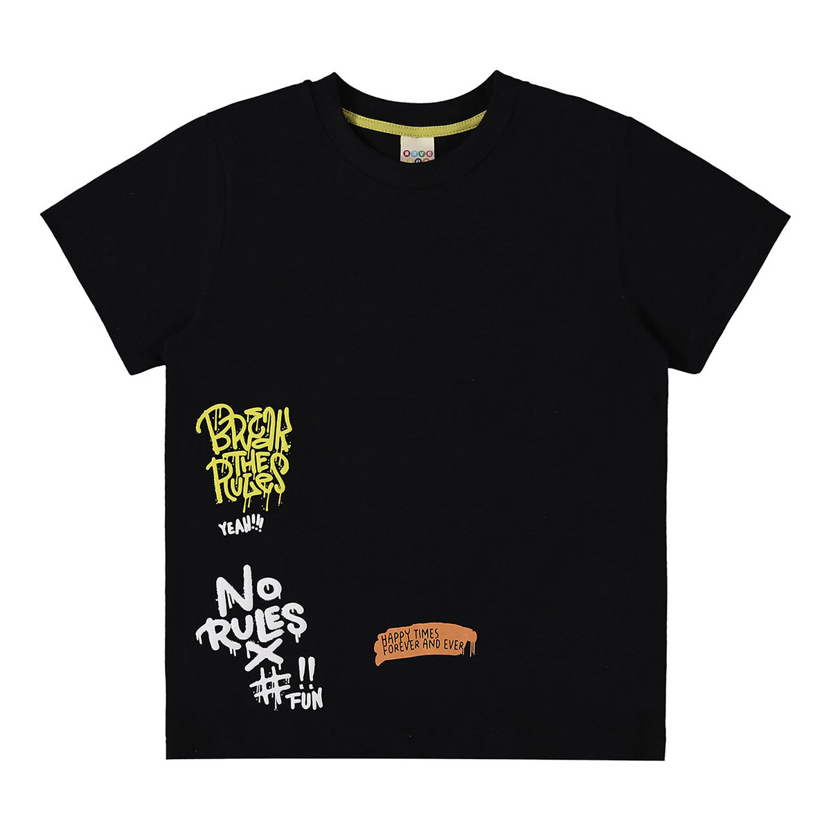 Camiseta Infantil Masculina Rules Meia Malha - Have Fun
