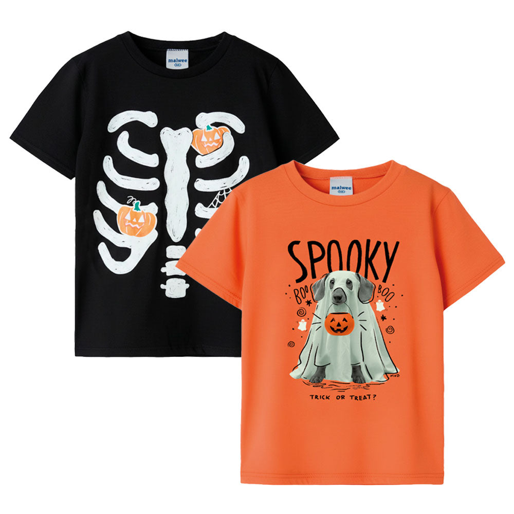 Camiseta Infantil Halloween Brilha no Escuro - Malwee Kids