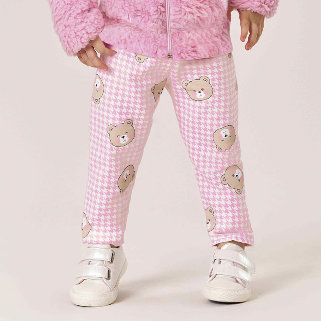 Conjunto Infantil Menina Pelo Sherpa e Molecotton - Kiko e Kika