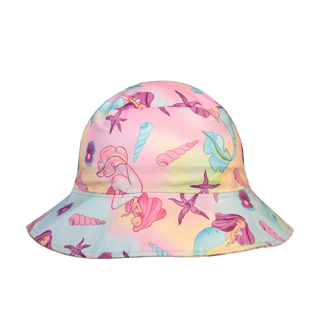 Chapéu Infantil Menina Proteção UV 50+ Sereia - Everly