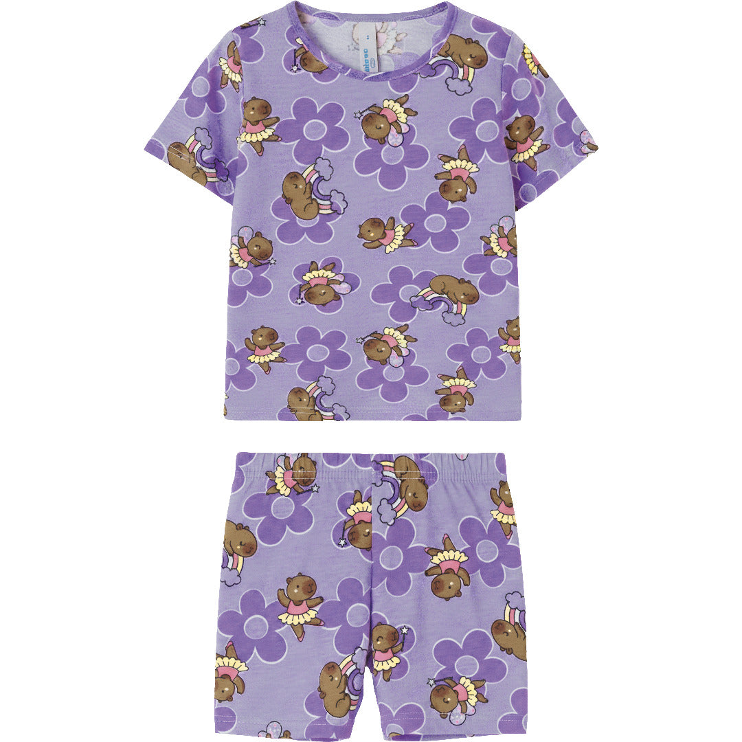 Pijama Infantil Menina Capivaras Brilha No Escuro - Malwee Kids