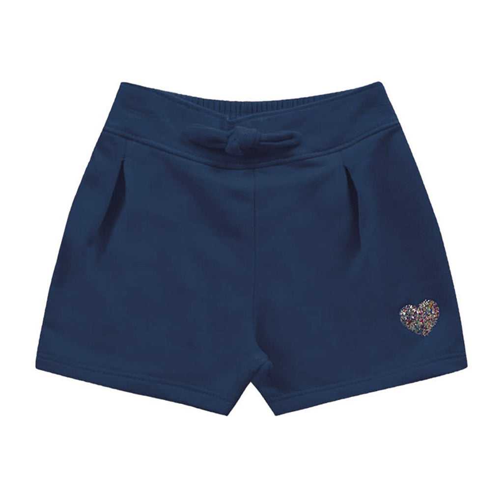 Short Infantil Femino em Moletinho Coração - Kiko e Kika