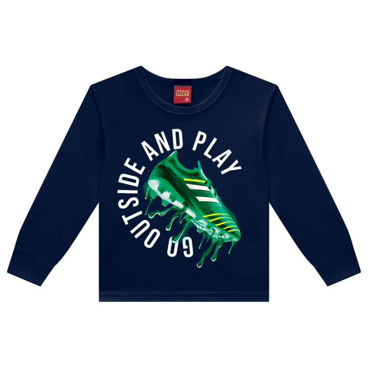 Conjunto Infantil Menino Moletom Peluciado Play - Kyly