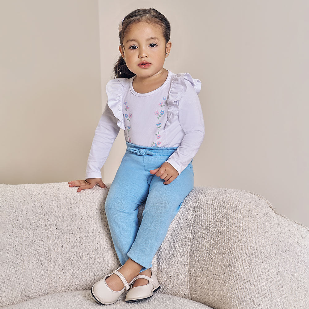Calça Infantil Menina Molecotton Peluciado - Kiko e Kika